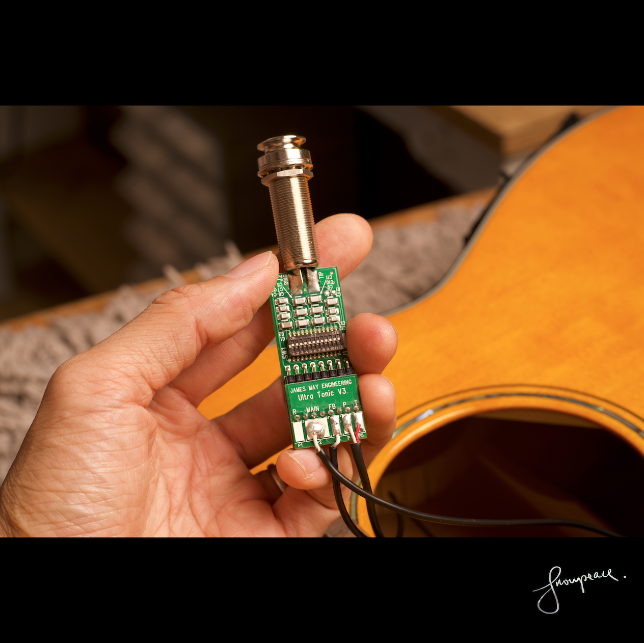 #405「James May Engineering Ultra Tonic 拾音器」“James May Engineering Ultra Tonic Pickup”