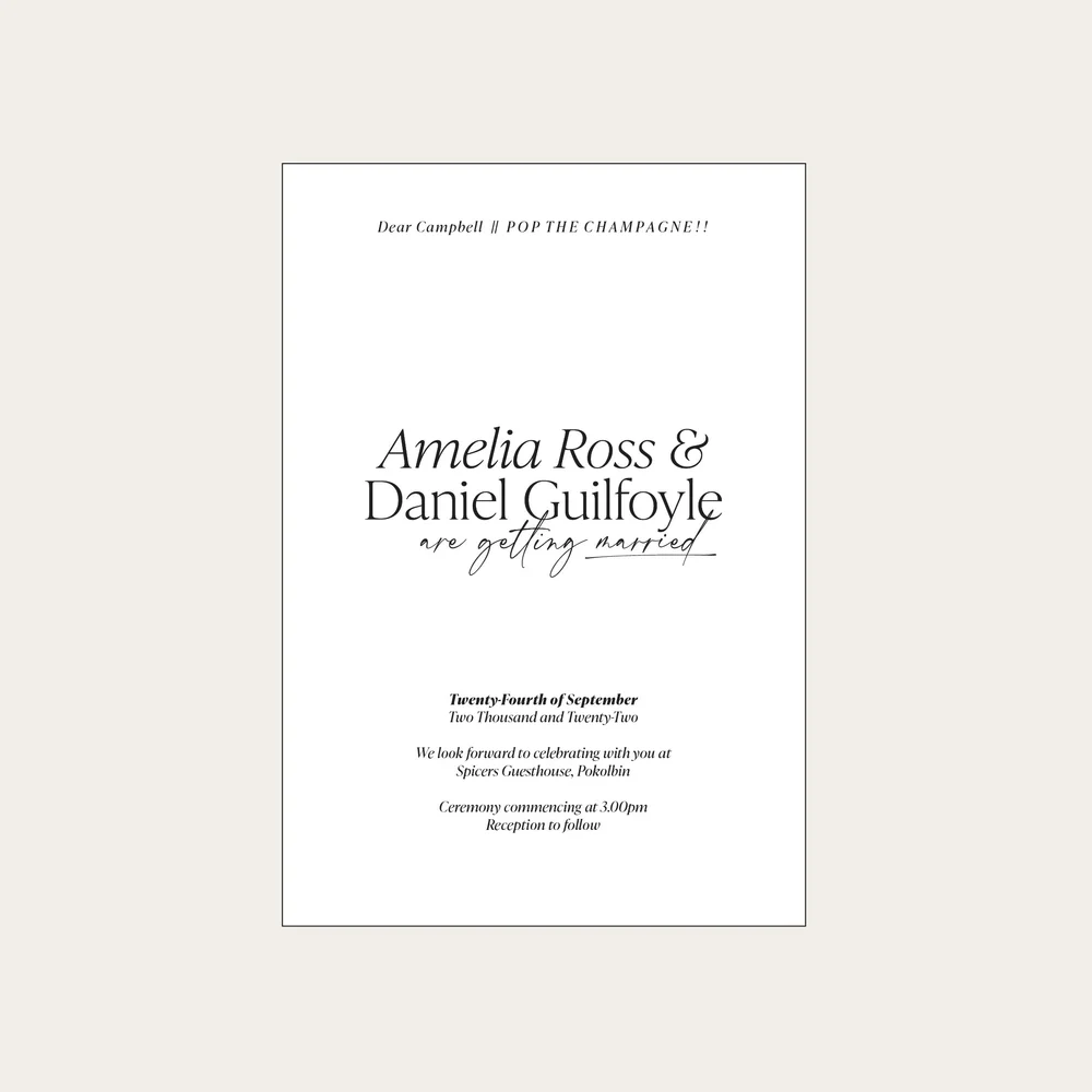 Invitations — Designs to Adore