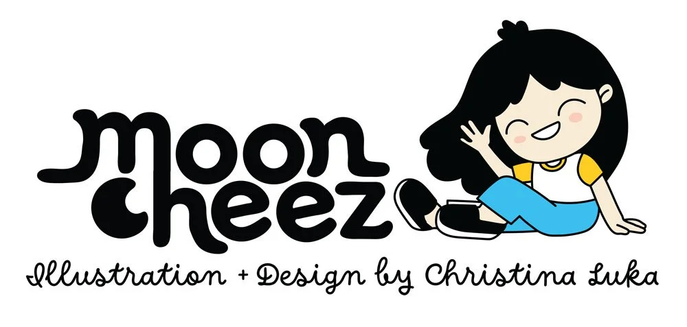 MOONCHEEZ | Illustration + Design by Christina Luka