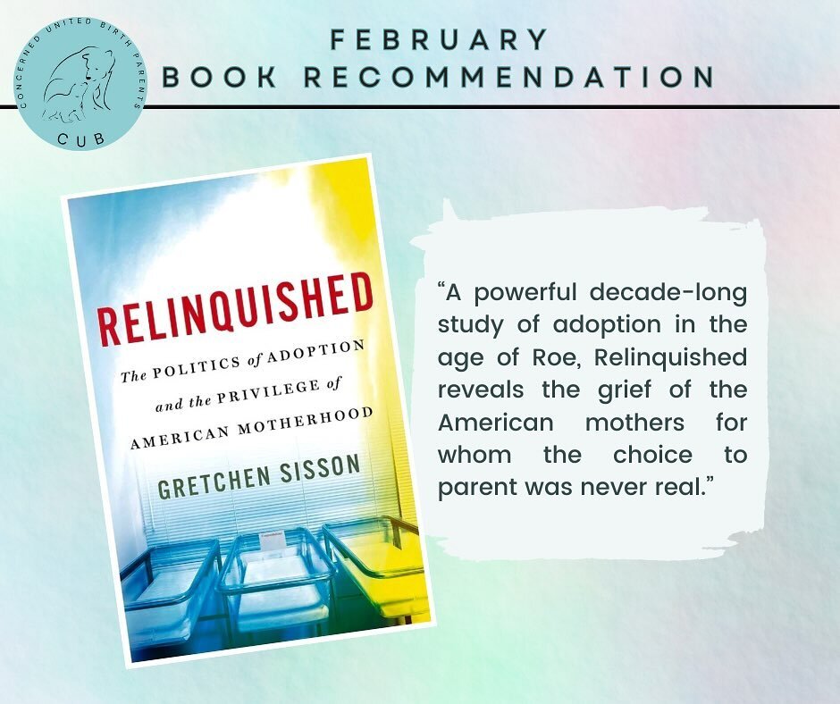 The book about adoption that the world needs to read is out today! 

If you attended our last CUB retreat, then you heard from author Gretchen Sisson as she shared her decade long research looking at how people make decisions about pregnancy and reli