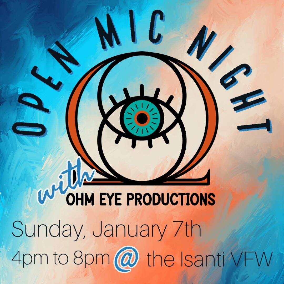 First Sunday of the month?? You know where we&rsquo;ll be!

@Isanti VFW POST 2735 
From 4 to 8 🎤

#localartists #localmusicians #liveentertainment #musicians #minnesotamusic #openmic #livemusic #expressyourself #openmicnight #shareart