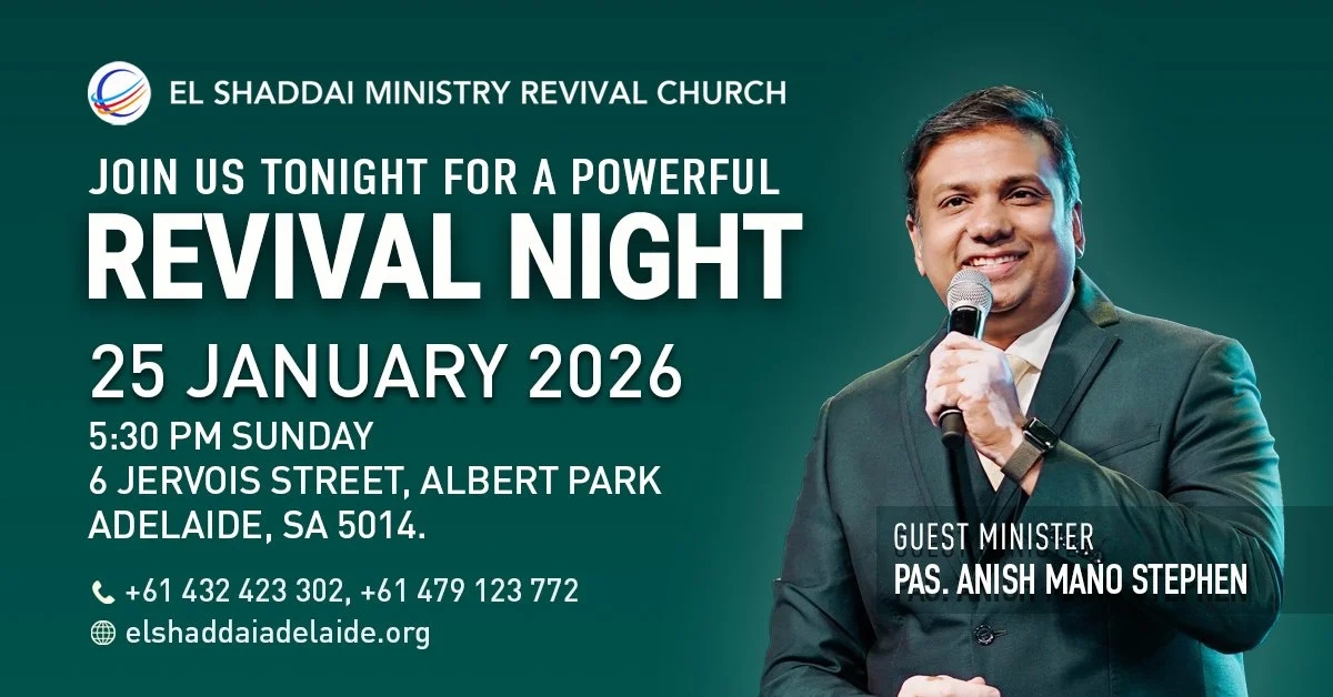 Revival Night at El Shaddai Ministry Revival Church, Adelaide