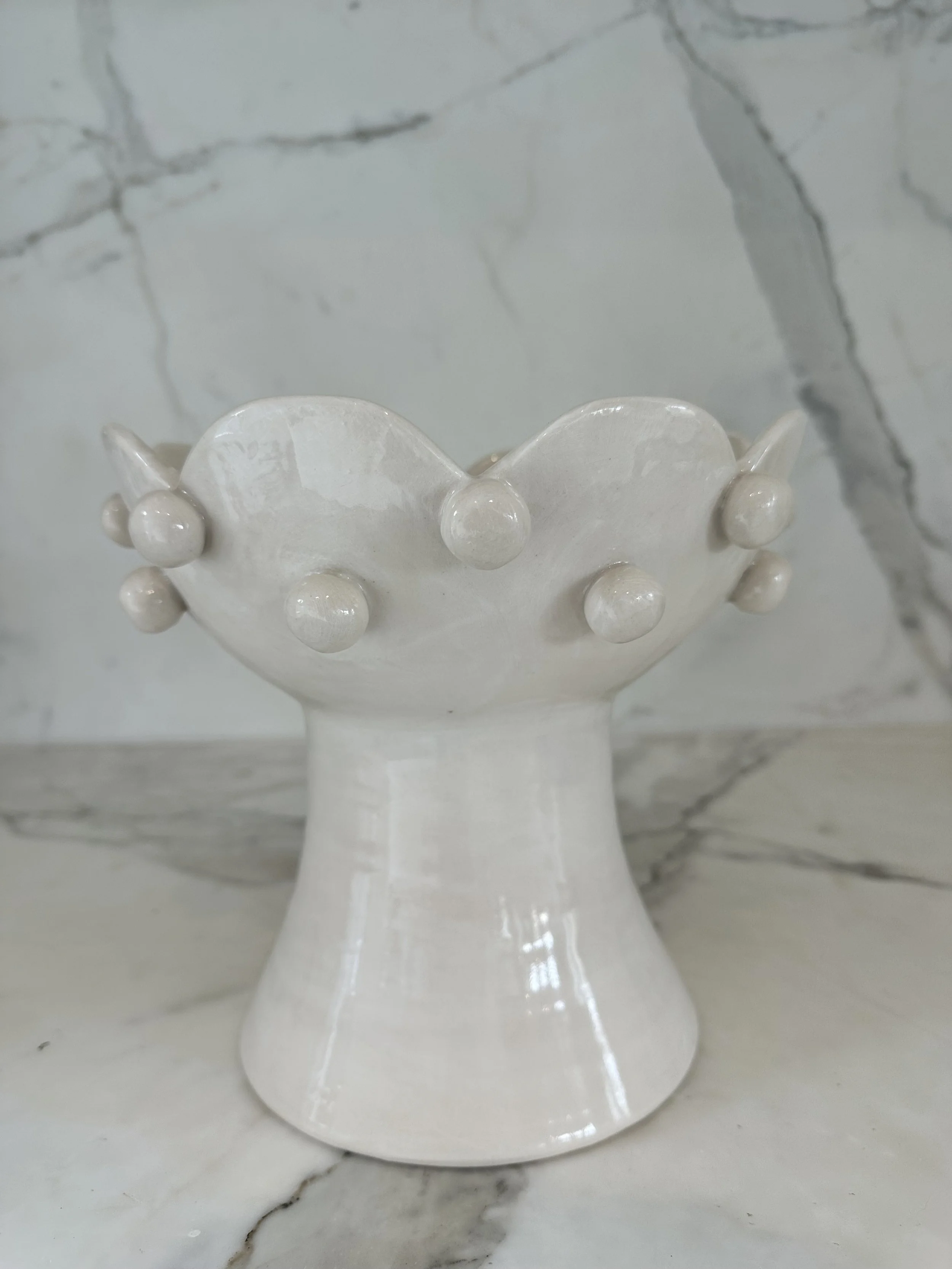 TALL SCALLOPED EDWINA BOWL