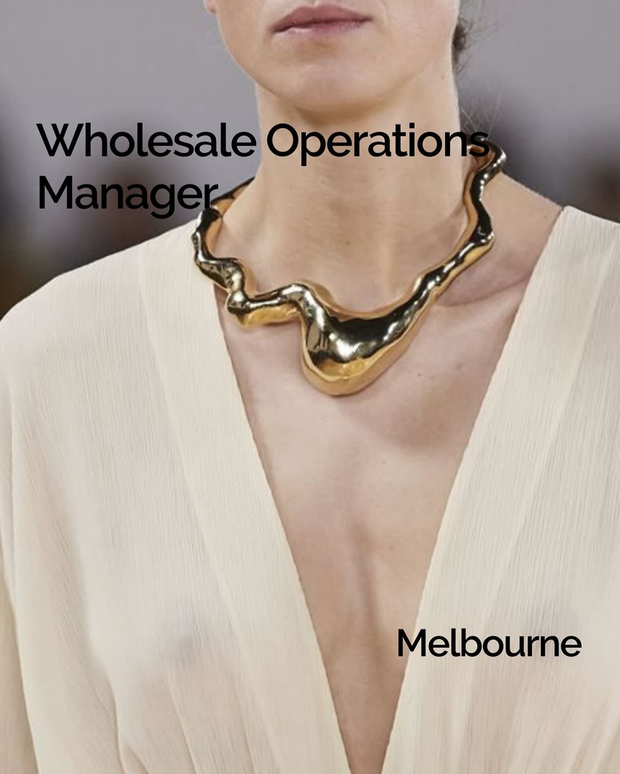 We are on the hunt for a Wholesale Operations Manager to work directly with the founder and team of a highly successful contemporary designer label based in Melbourne. This role will support the wholesale function and deliver the sales plan. Get in t