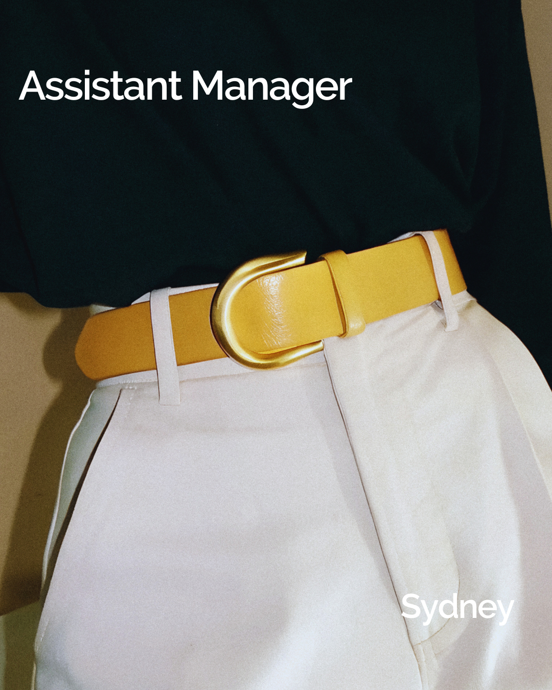Assistant Manager 