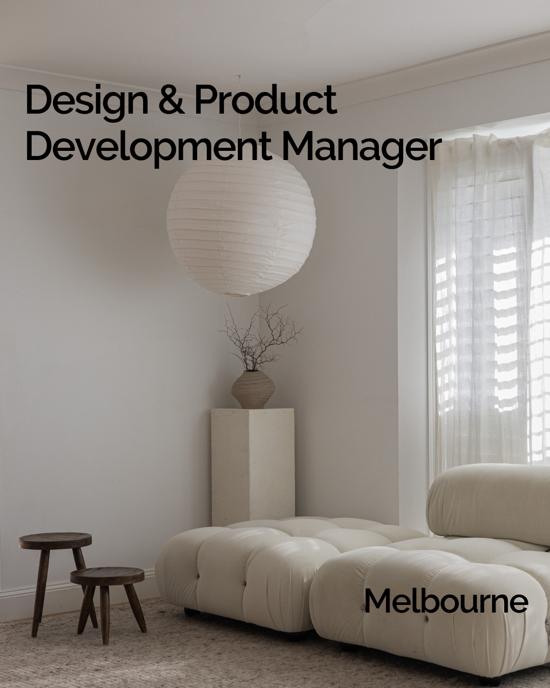 Design and Product Development Manager