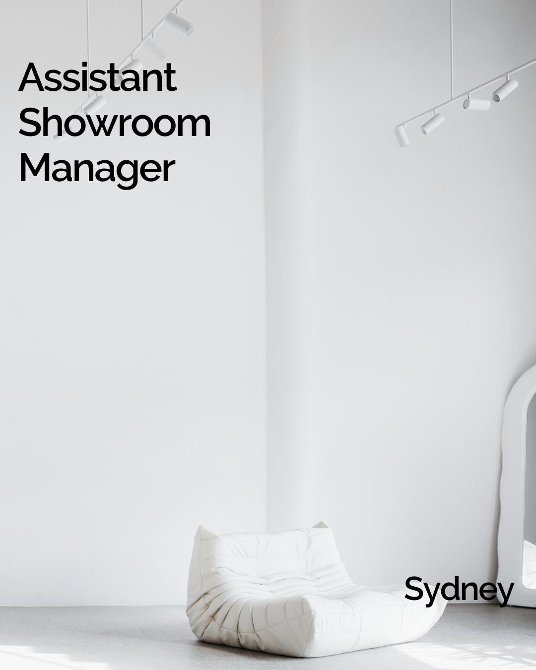 Assistant Showroom Manager