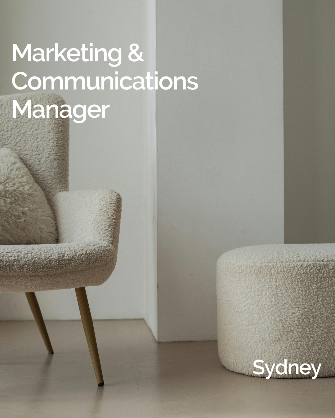 Marketing &amp; Communications Manager 