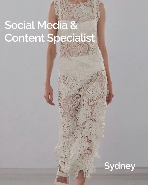 Interviewing Now - Social Media &amp; Content Specialist, Sydney.

The Social Media &amp; Content Specialist will play a key role in shaping and delivering content across social, website and email channels, working closely with senior leadership, cre