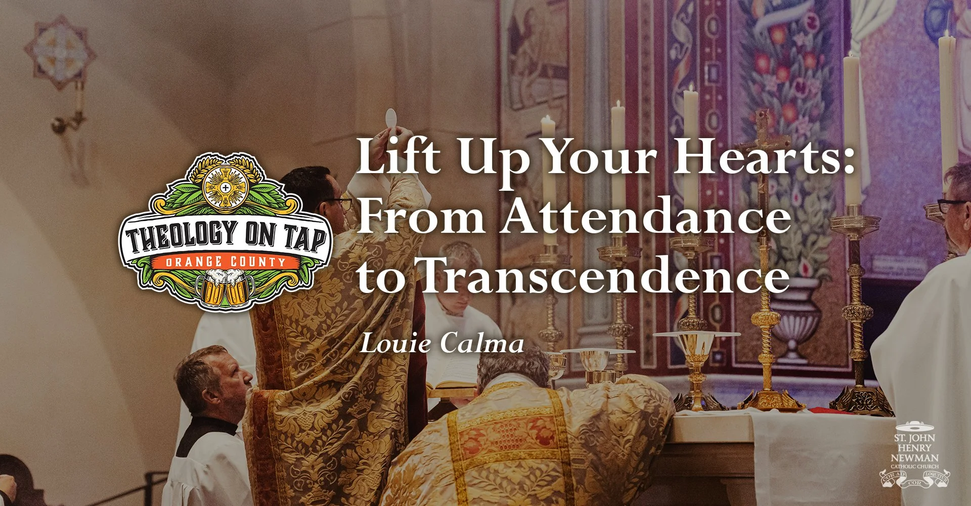 Theology on Tap OC - On the Mass