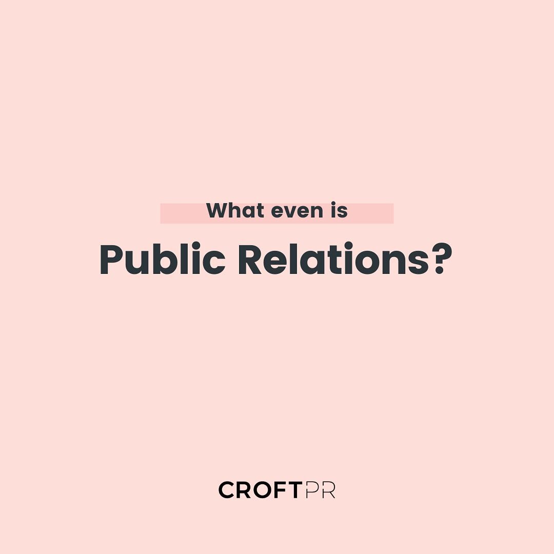 Public relations&hellip; so, like, marketing right? 

Well&hellip; kind of. The main aim of PR is to get people buzzing about your business, boost that feeling of &ldquo;oOoh, I&rsquo;ve heard of them somewhere&rdquo; among your target audience, get 