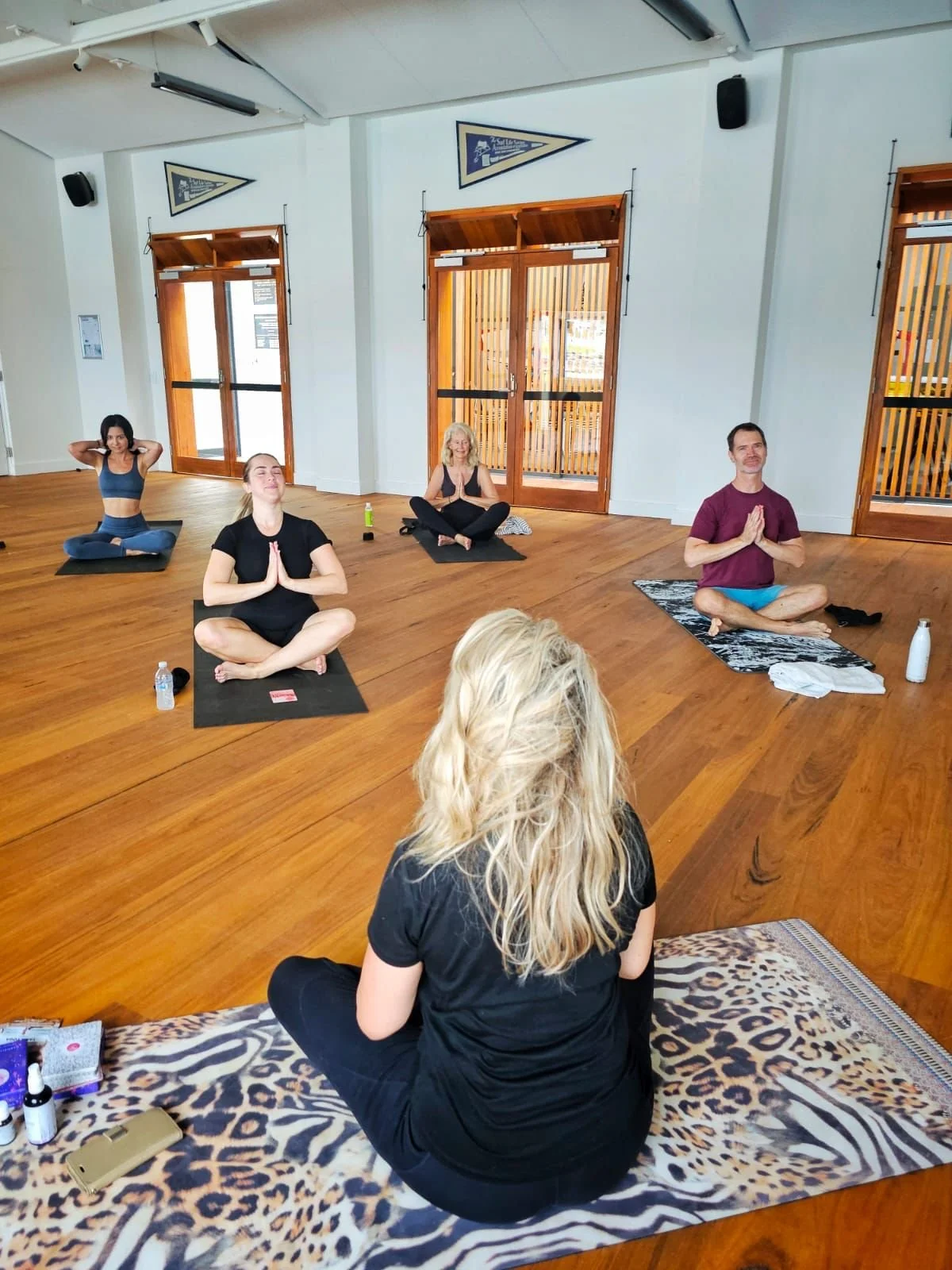 yoga at tamarama surf club