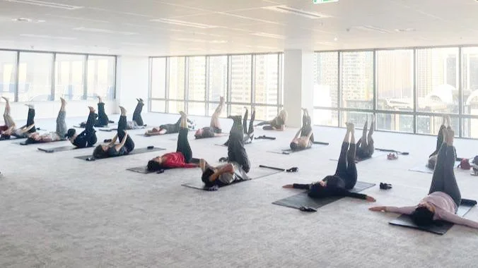 corporate yoga class in sydney cbd 