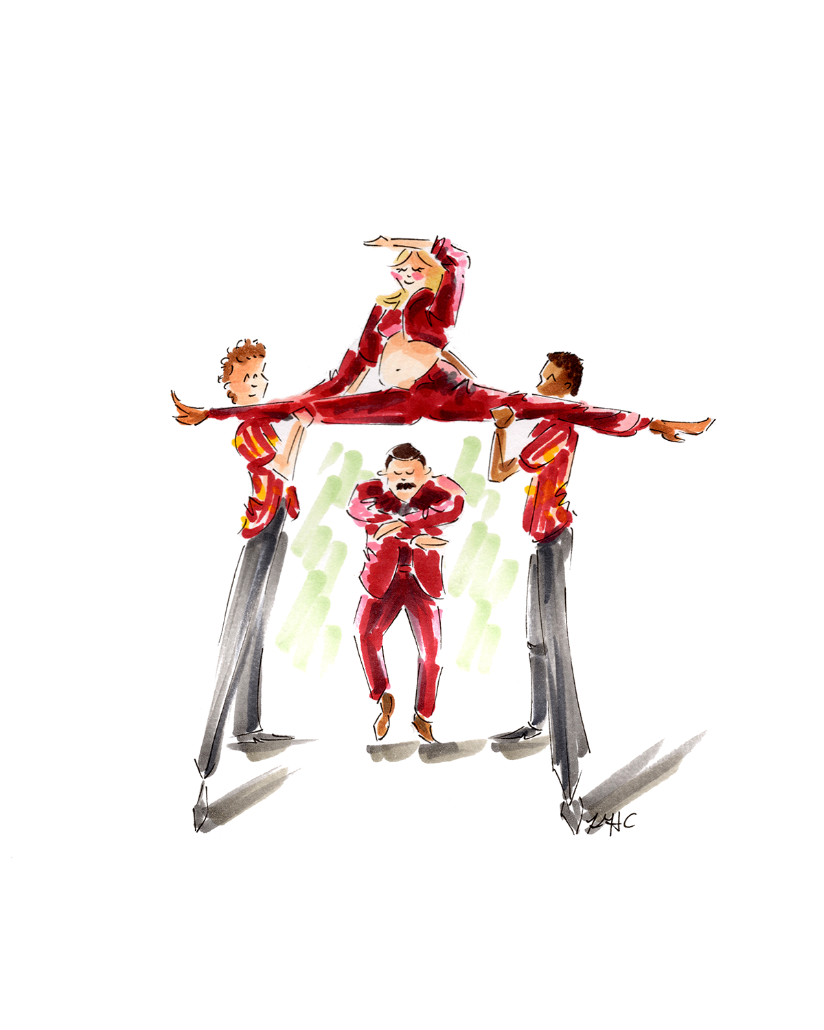 Kelly Crosby-Dancing with the Stars-Guillermo-Super Bowl Night-illustration-2026.png