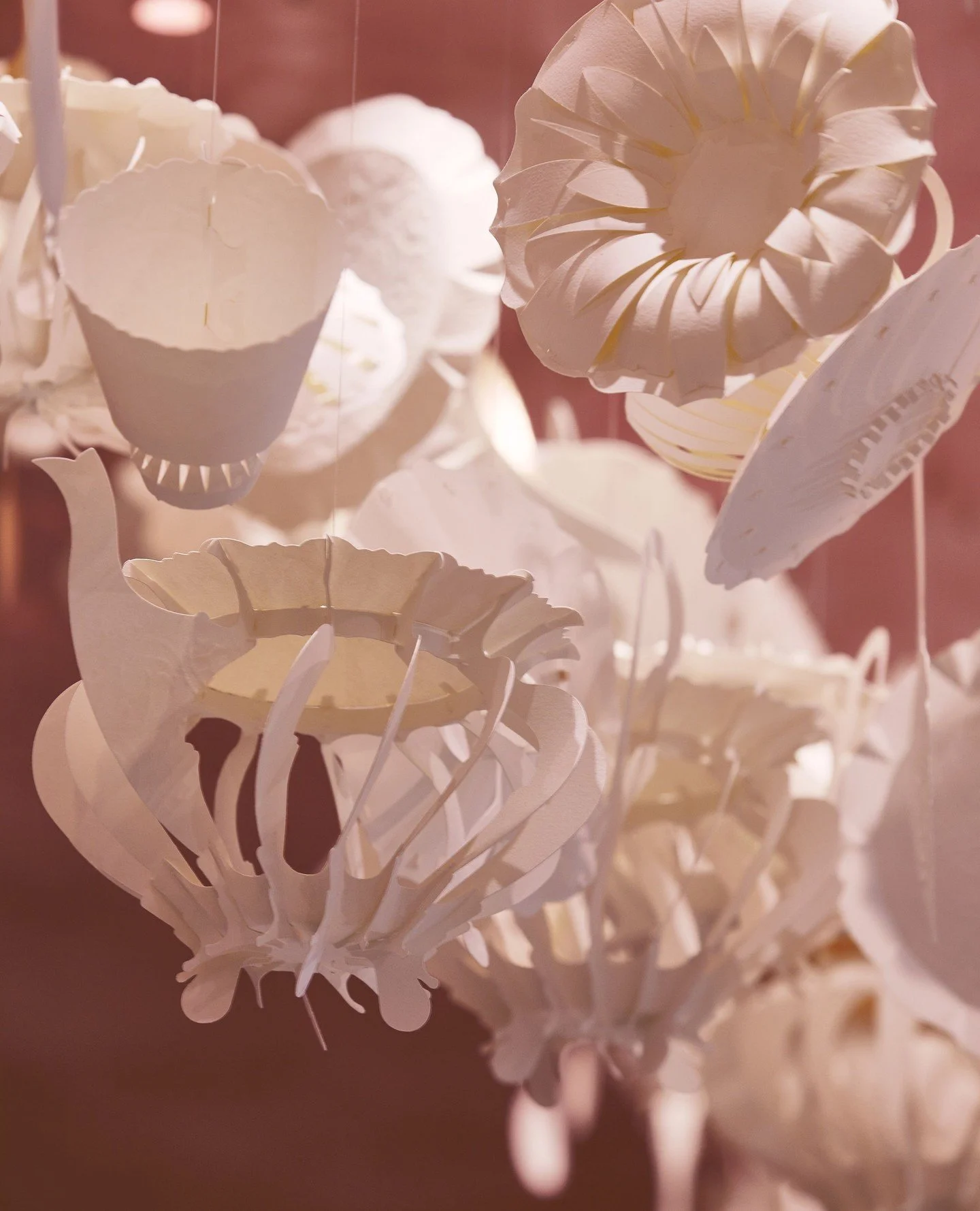 A bit of French whimsy in our lovely &ldquo;Teatime&rdquo; paper installation.⁠ Enjoy with a slice of cake from our display, refreshed daily.⁠
⁠
#paperart #teatime #leparc #leparcbytashas #bytashas⁠