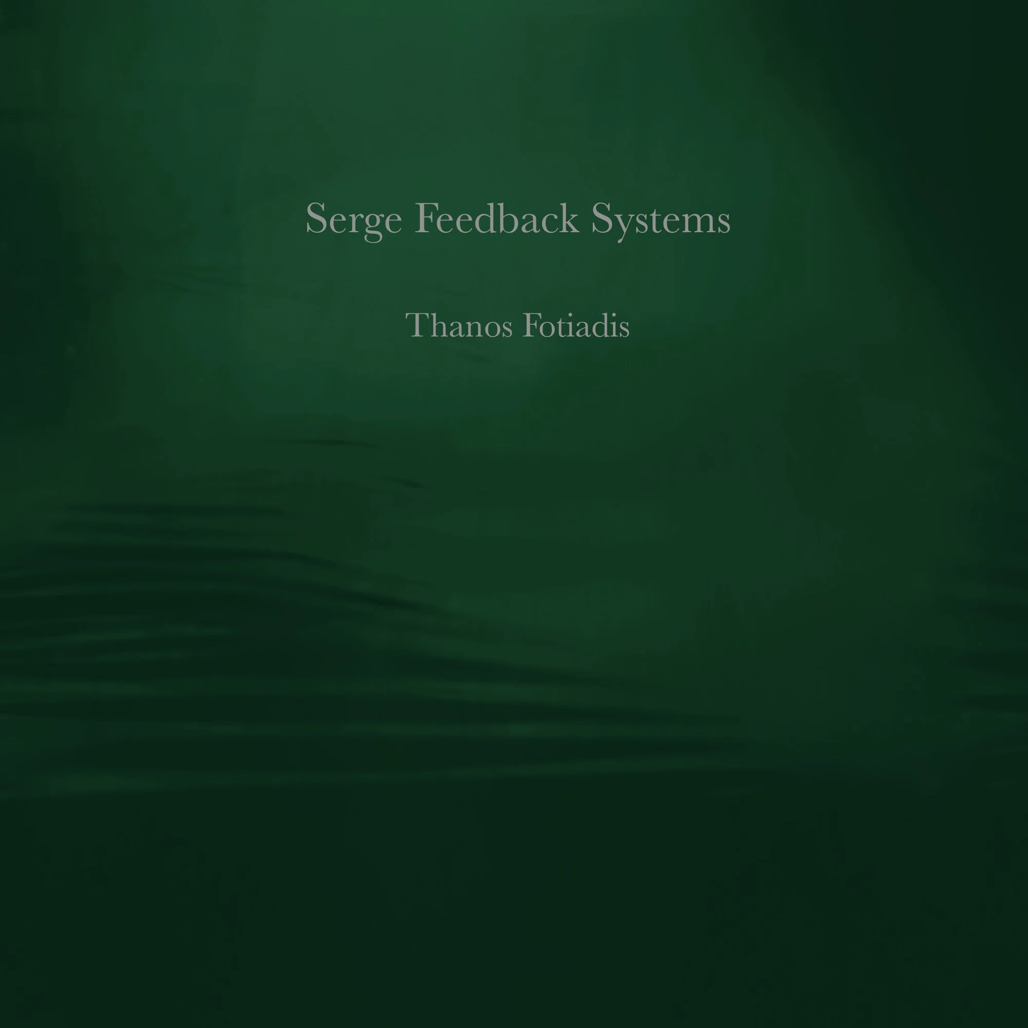 Diving deep inside feedback systems. The sound of pure electric circuits emulating nature sounds!