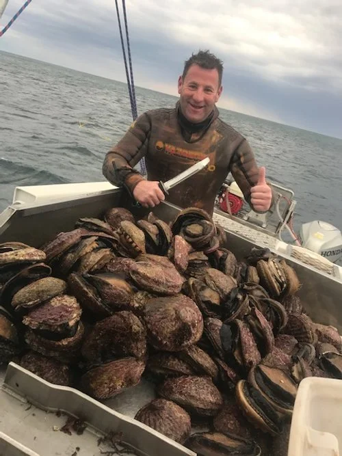 Abalone  and Fox - A match made in heaven