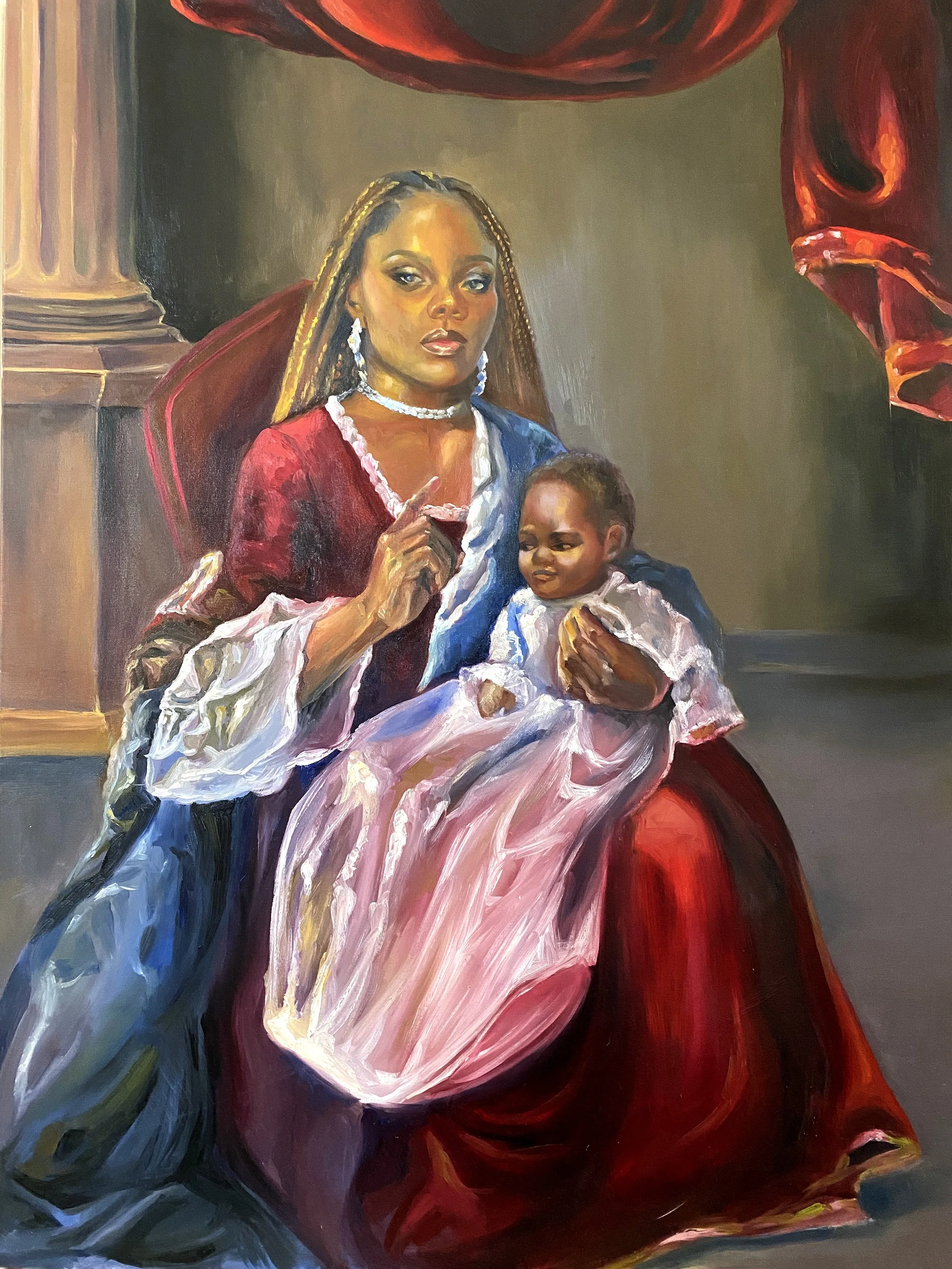 My Own Mother | Oil on Canvas, 48 x 36 in, 2021