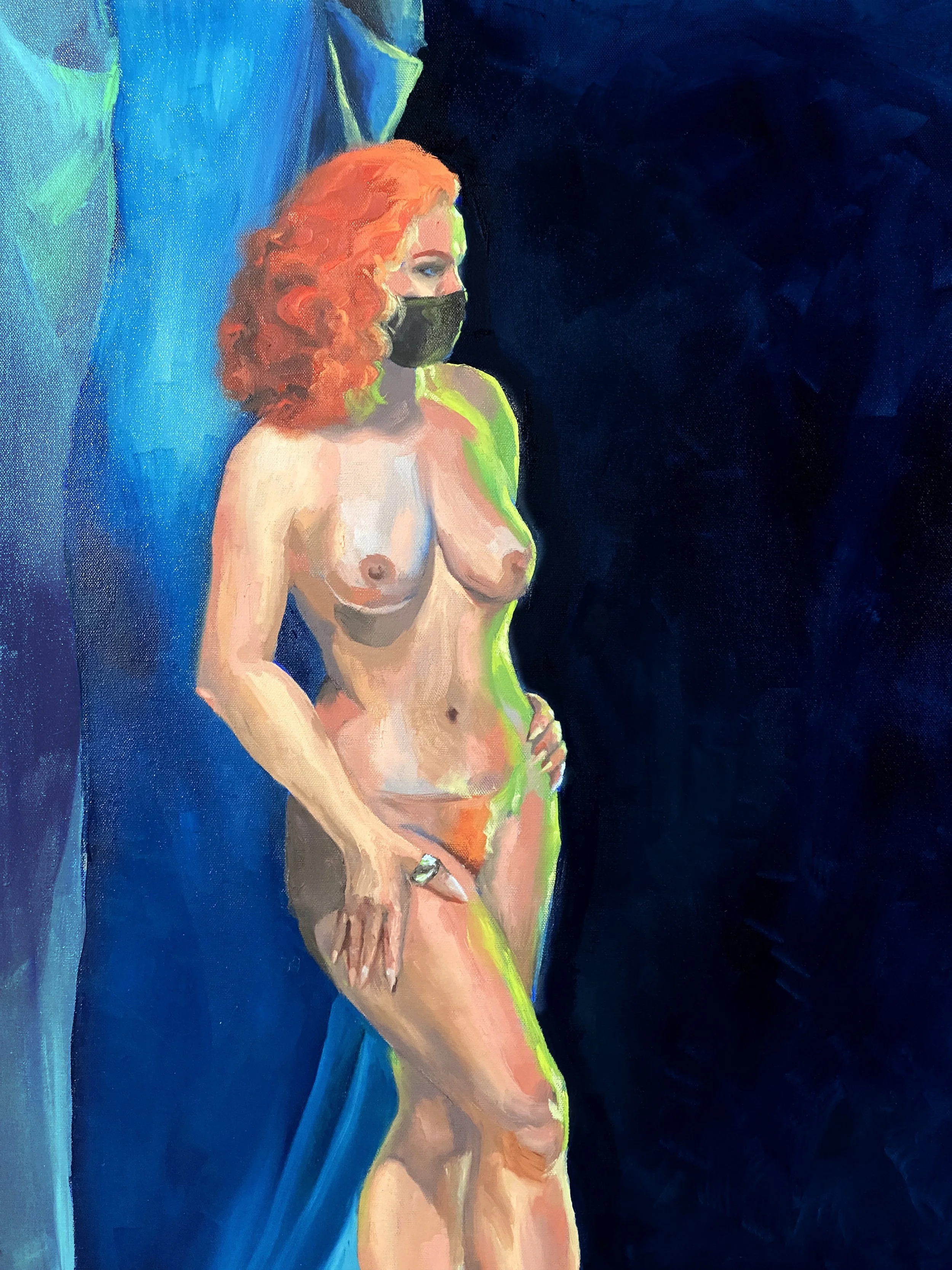 Nathalia| Oil on canvas, 24 x 30 in, 2022