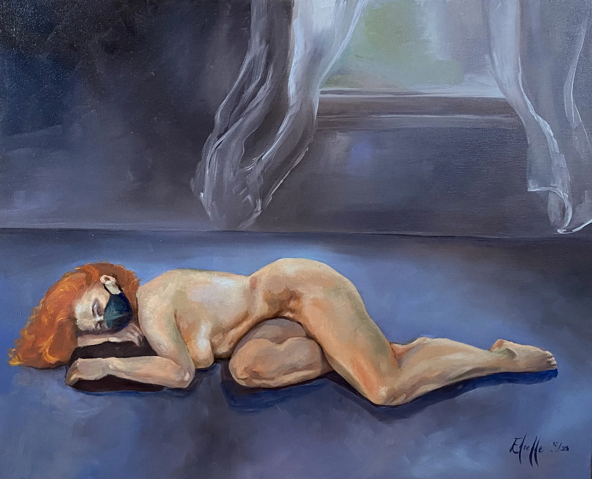 Cold Front | Oil on Canvas, 24 x 28 in,  2022