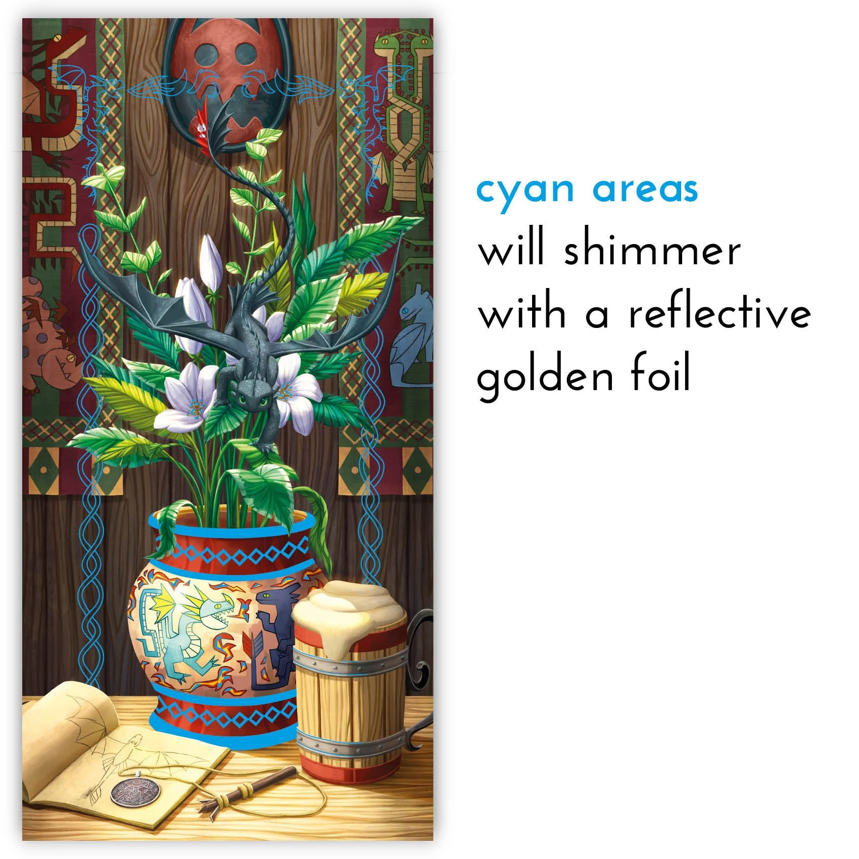 Mockup - Toothless Bouquet - Foil Placement.jpg