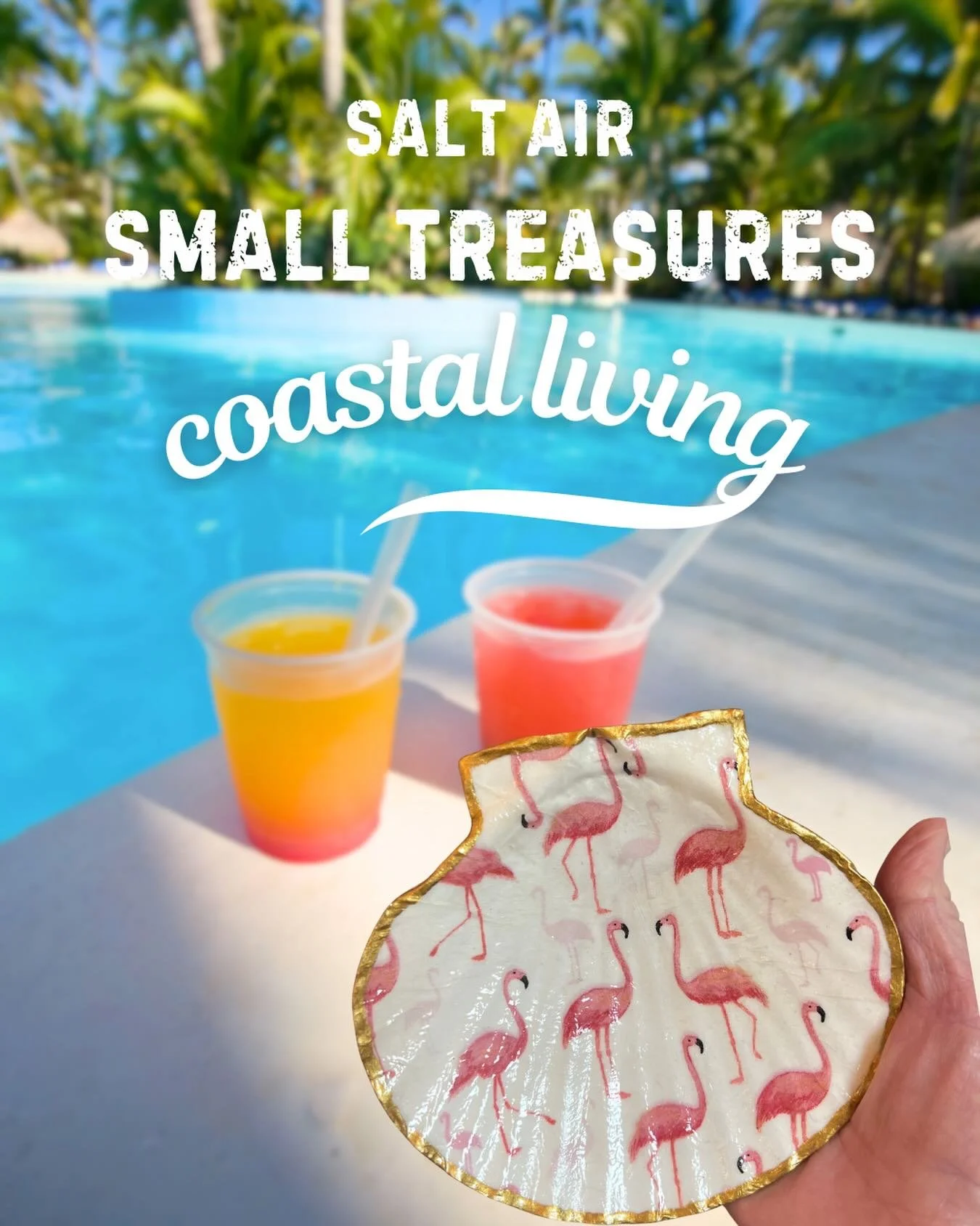 🦩🐚 These little shells carry more than just color and story&hellip;they hold moments. The ring you take off before bed, the sea glass you found, the everyday bits that make up a life well-lived.

Around here, nothing is just &ldquo;decor.&rdquo; It