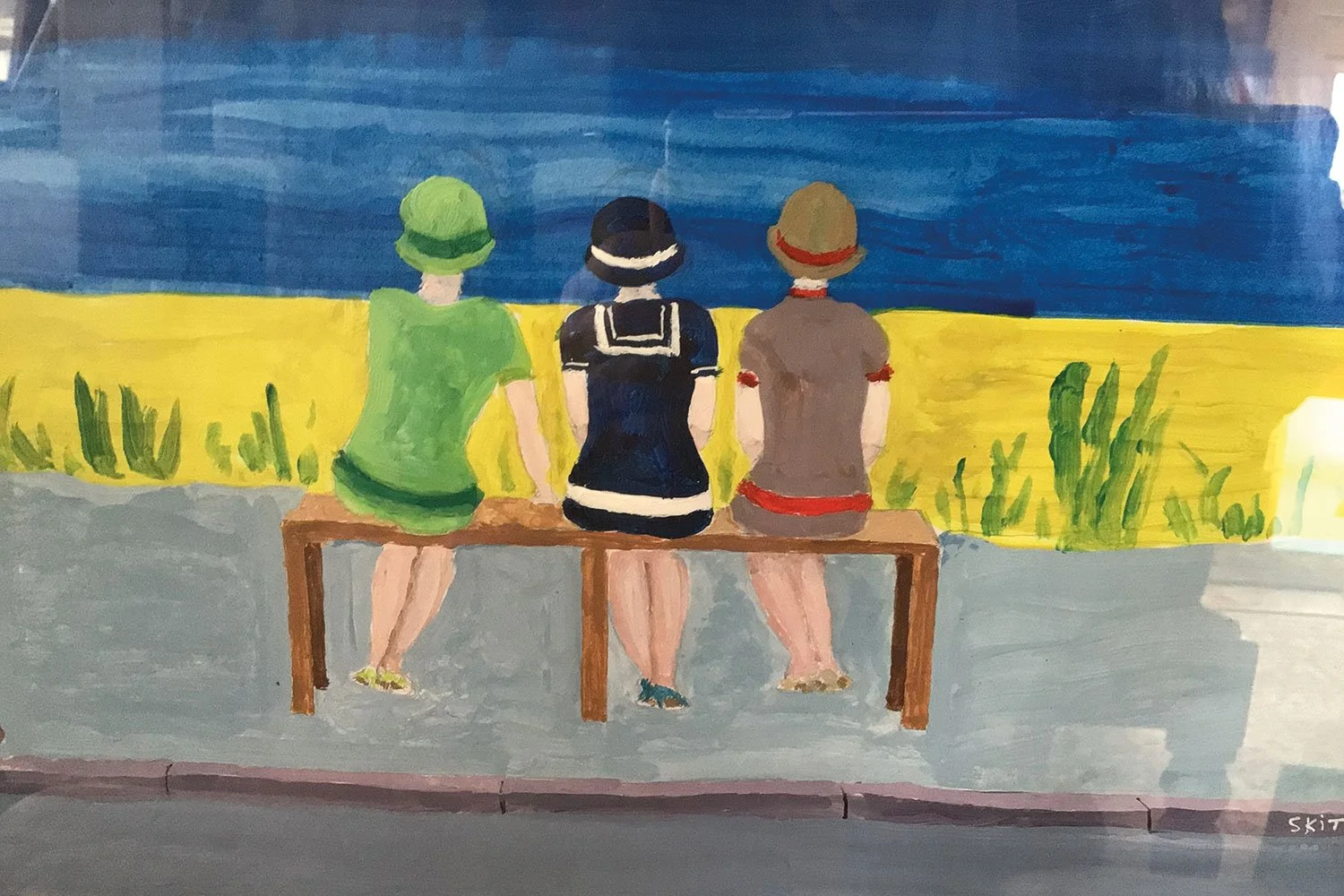 Painting by Brian Alan-Morrison