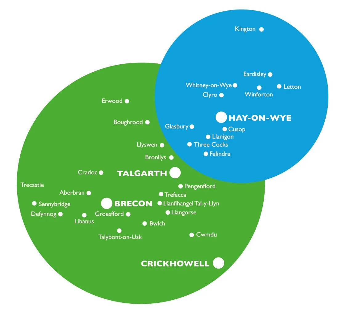 Local Beacon distribution map