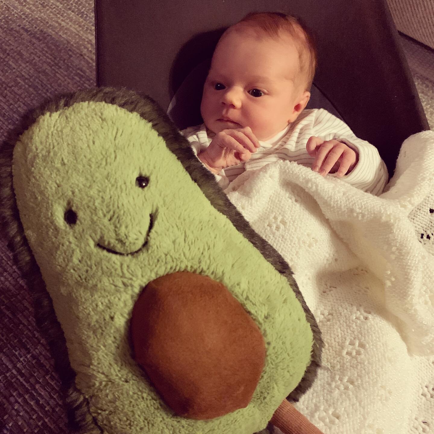 @avomarketing Founder, Jess, has had her little girl - Hallie Matilda! Obviously Hallie is already a big avocado fan 😍