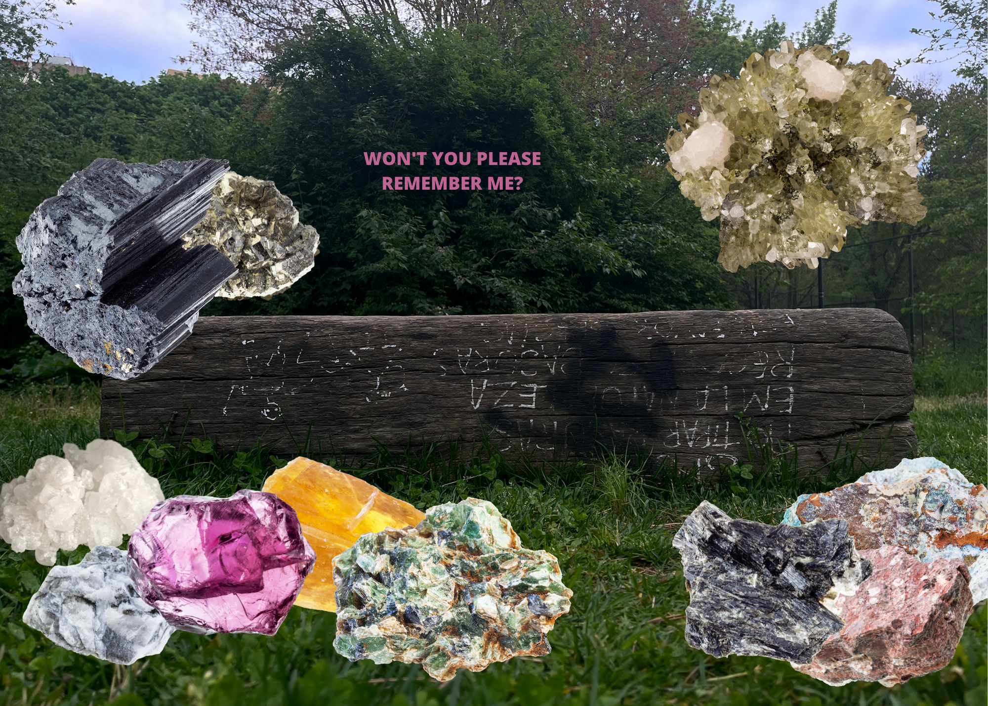 Semiprecious (2022), Photography and digital collage, 7x5 in.