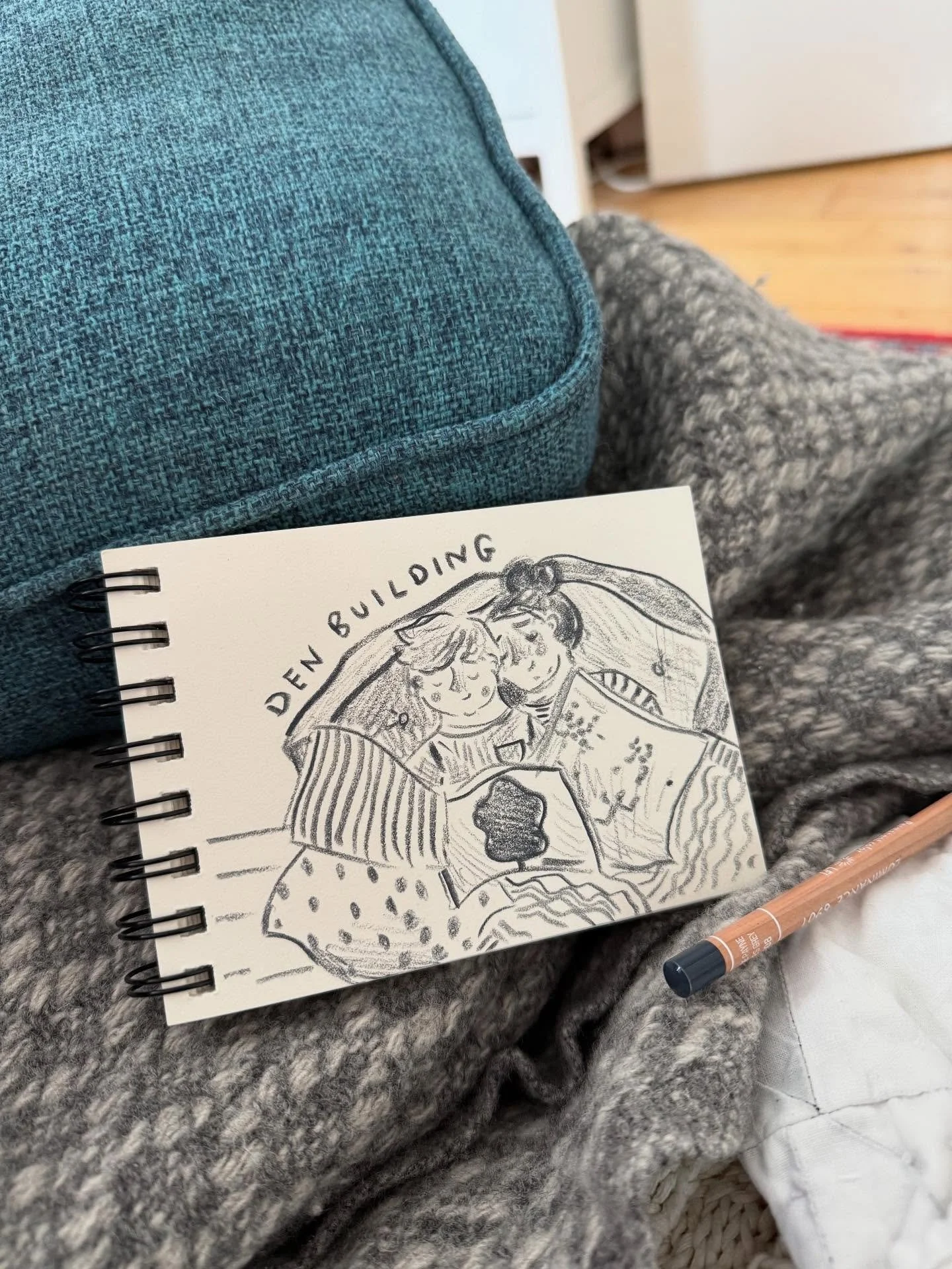 &ldquo;Children are not a distraction from more important work. They are the most important work.&rdquo; - C S Lewis

Den building moments with my eldest immortalised in the sketch book, as requested by the big boy himself! I&rsquo;ll miss the chaos 