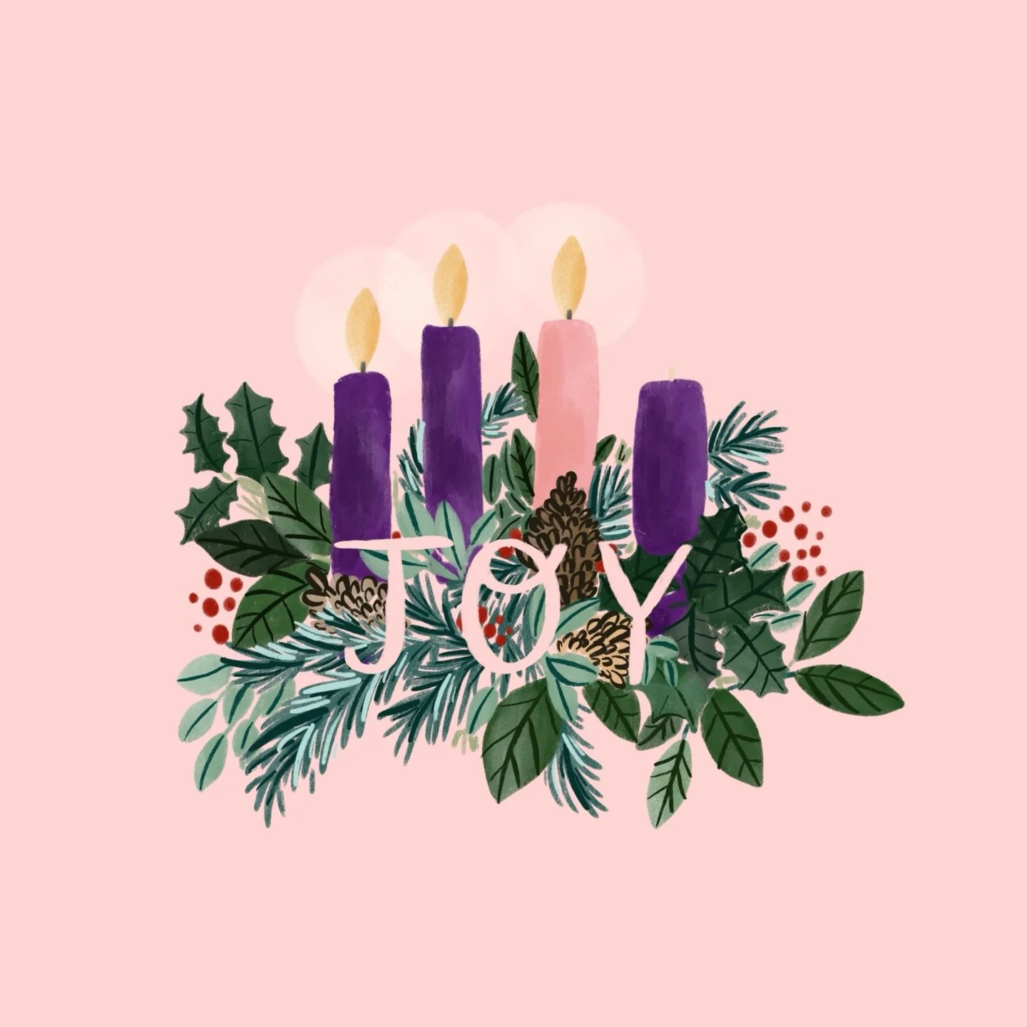 Gaudete! Gaudete! 

Happy Third Sunday of Advent 😄🩷🎀