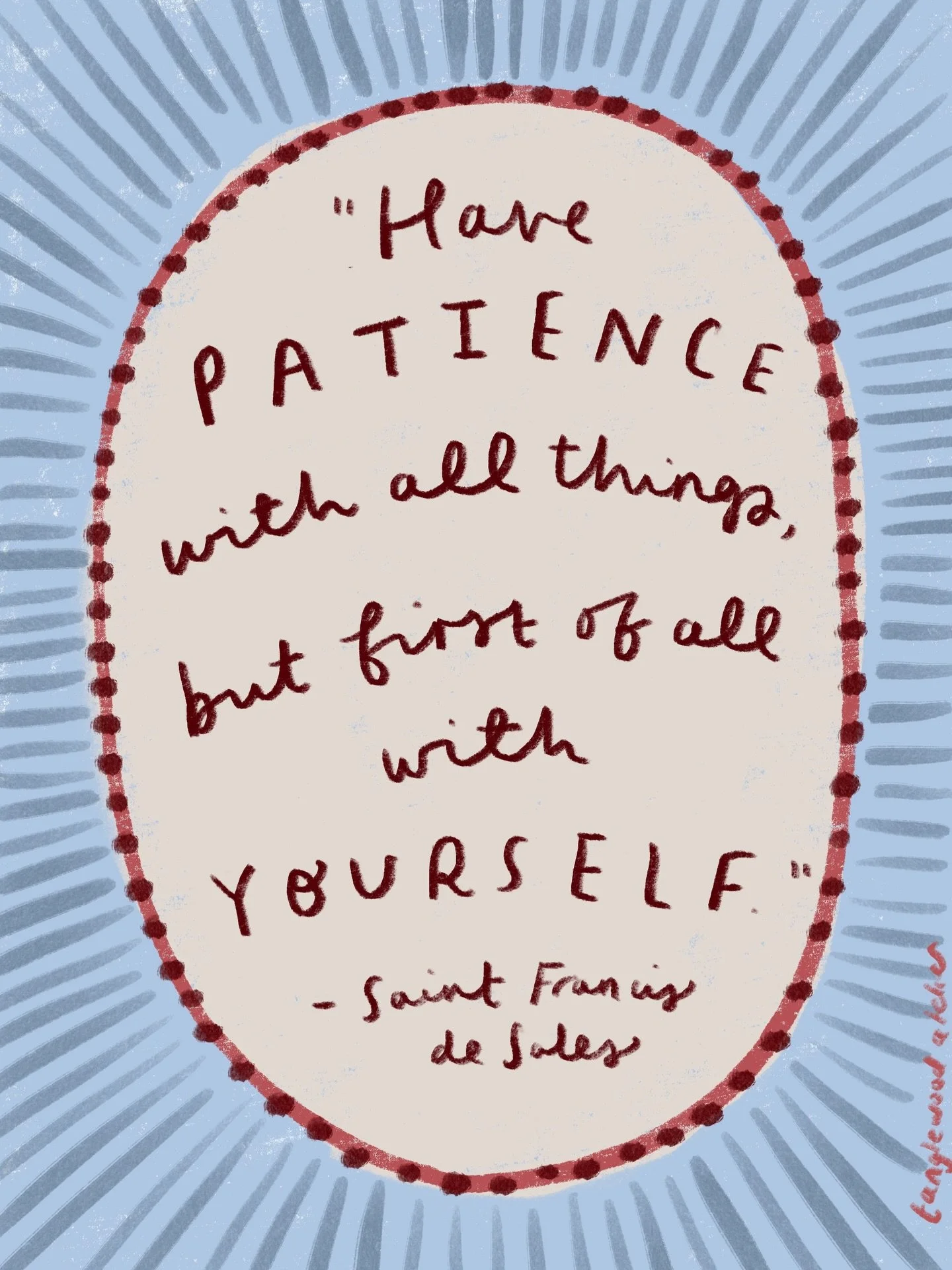 Patience with others, patience with ourselves 🤍

It&rsquo;s definitely a quote I&rsquo;m holding onto at the moment, having started the Easter hols with a horrid head cold. The four year old is (quite literally) running rings around me!