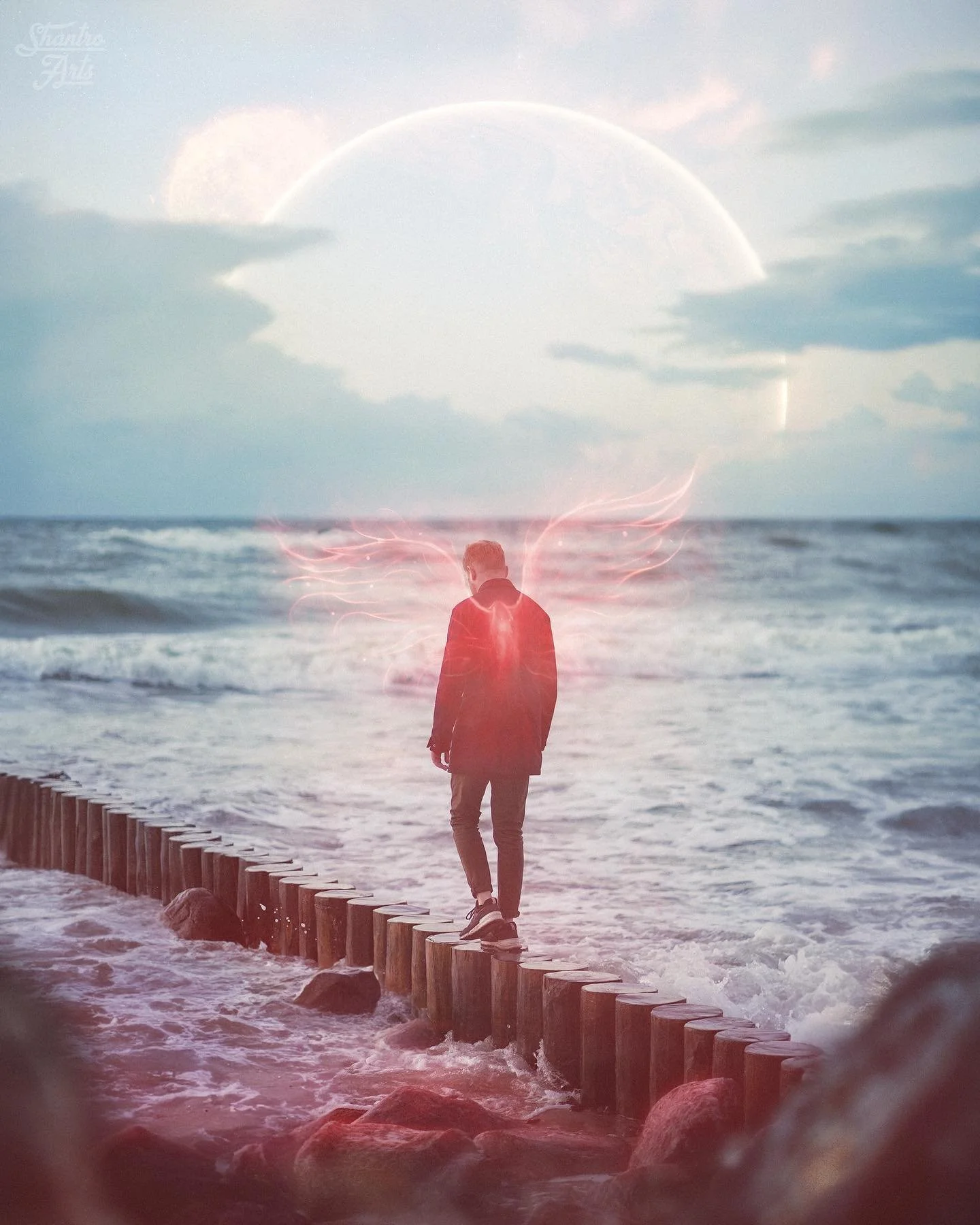 &quot;𝗪𝗶𝗻𝗴𝘀 𝗼𝗳 𝗥𝗲𝘀𝗶𝗹𝗶𝗲𝗻𝗰𝗲&quot;
&bull;
&bull;
🌊✨
&mdash;&mdash;&mdash;&mdash;&mdash;&mdash;&mdash;&mdash;&mdash;
𝗠𝗮𝗱𝗲 𝗶𝗻: @photoshop &amp; @lightroom 
&bull;
𝗦𝘁𝗼𝗰𝗸 𝗶𝗺𝗮𝗴𝗲𝘀 𝗳𝗿𝗼𝗺:
- @unsplash
- @envato elements
- @