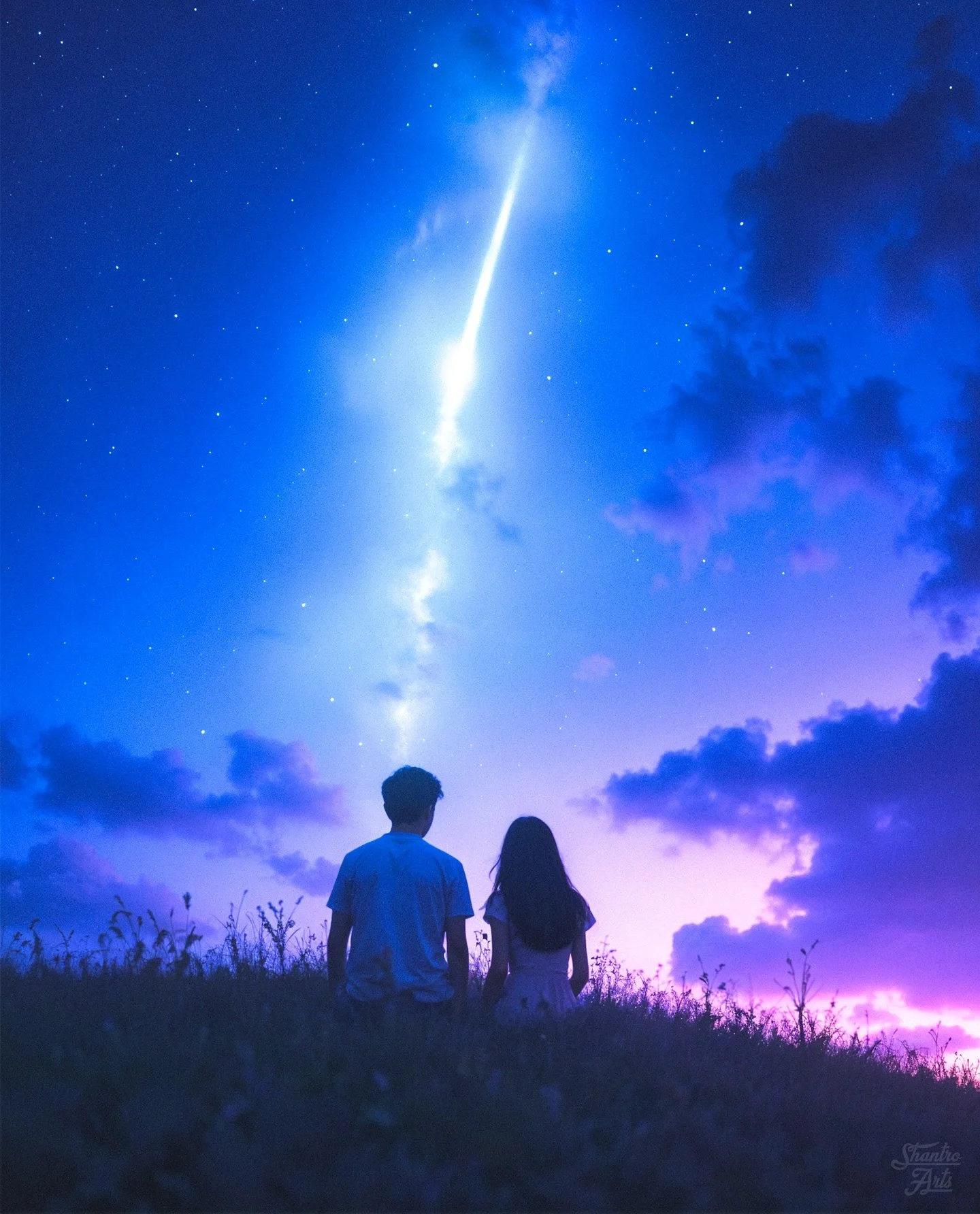 &ldquo;𝗠𝗮𝗸𝗲 𝗮 𝘄𝗶𝘀𝗵&rdquo;
&bull;
&bull;
🌌💙
&mdash;&mdash;&mdash;&mdash;&mdash;&mdash;&mdash;&mdash;&mdash;
𝗠𝗮𝗱𝗲 𝗶𝗻: @photoshop &amp; @lightroom 
&bull;
𝗦𝘁𝗼𝗰𝗸 𝗶𝗺𝗮𝗴𝗲𝘀 𝗳𝗿𝗼𝗺:
- @unsplash
- @envato elements
- @freepik 
- @p