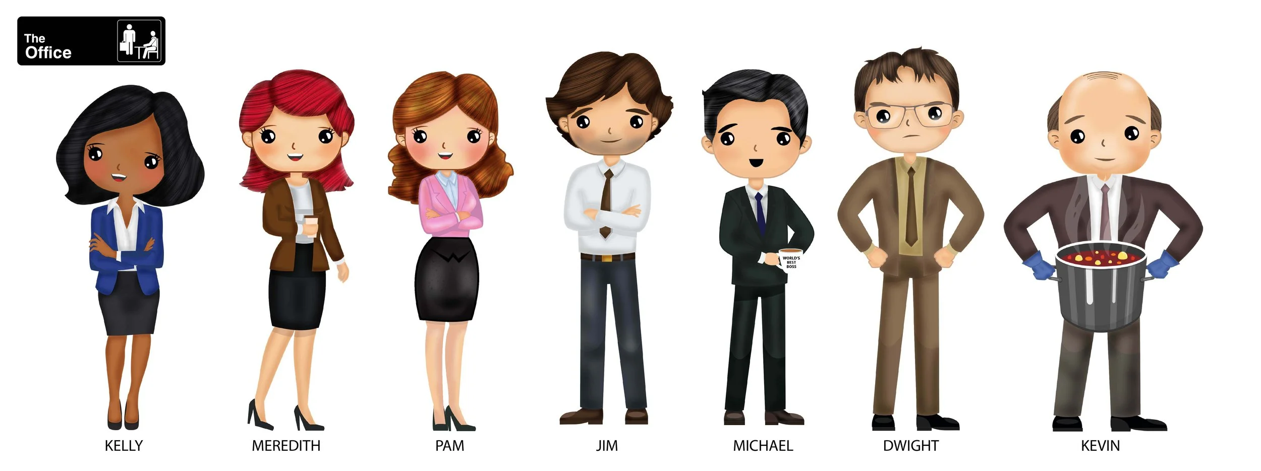 The Office Photoshop Characters.jpg