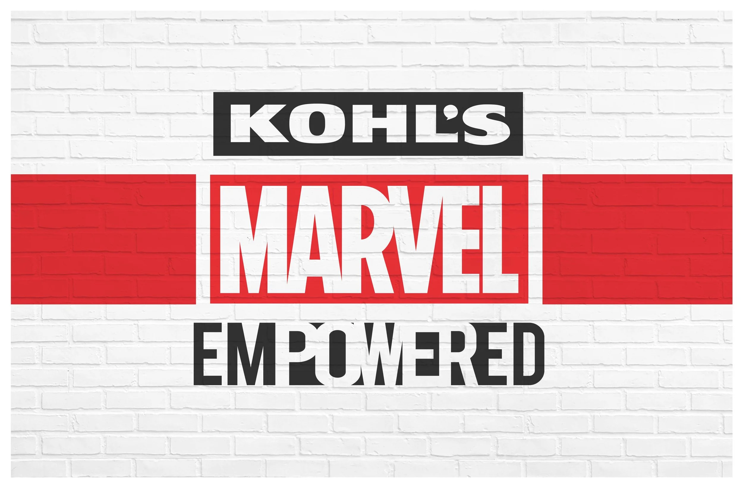 MARVEL EMPOWERED APPAREL LINE FOR KOHL'S
