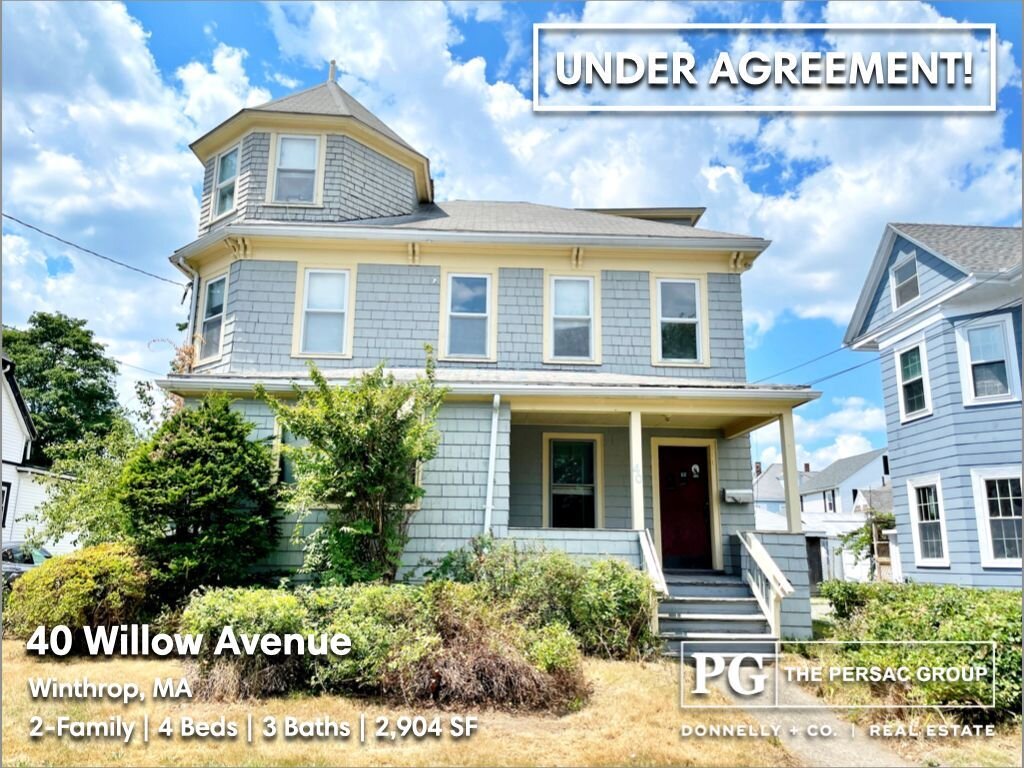 Under Agreement! Congratulations to our sellers for accepting an amazing offer and putting this #Winthrop property under agreement! Are you looking to buy or sell in Winthrop? Contact us today! 

http://www.persacgroup.com
617-209-7969

#ThePersacGro
