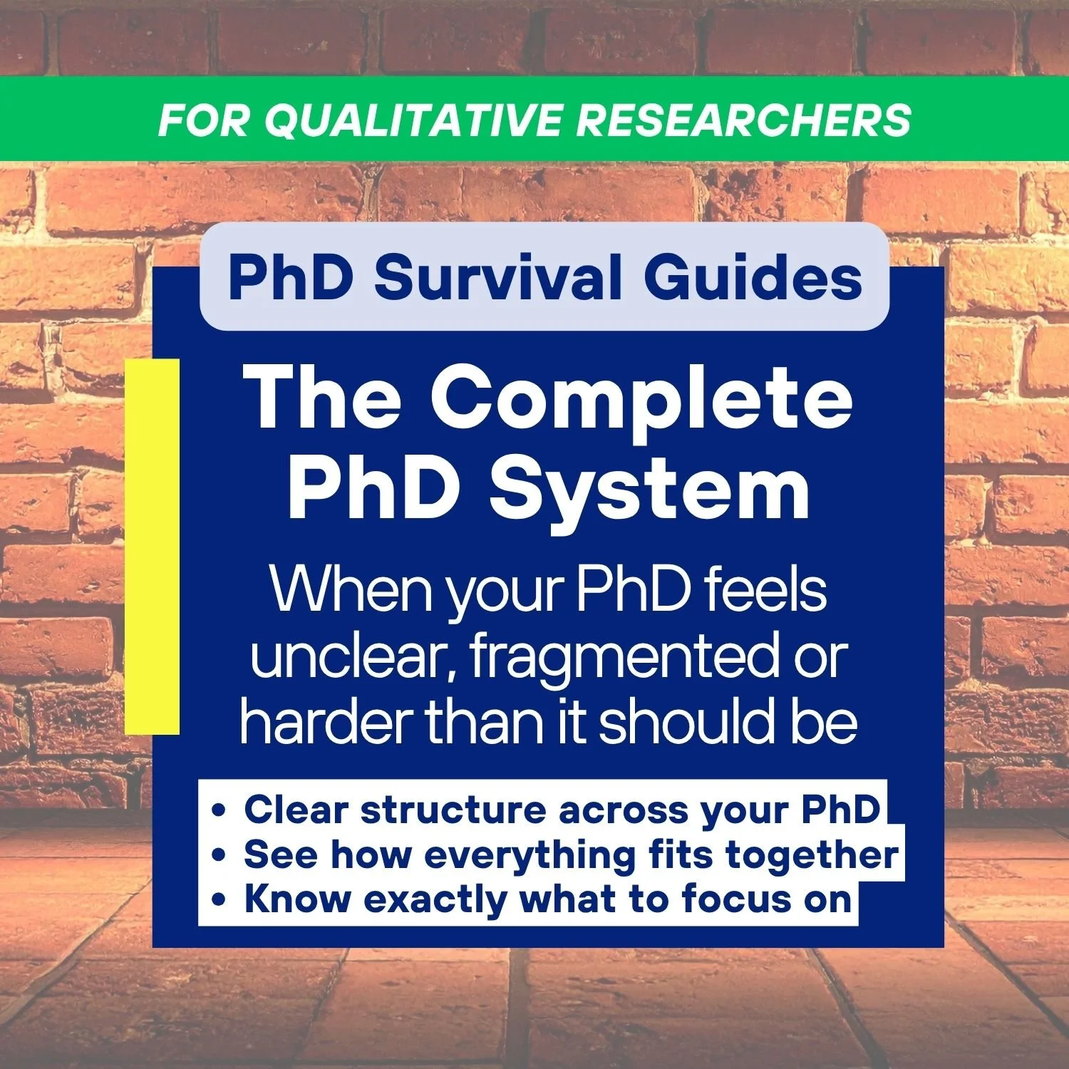 The Complete PhD System