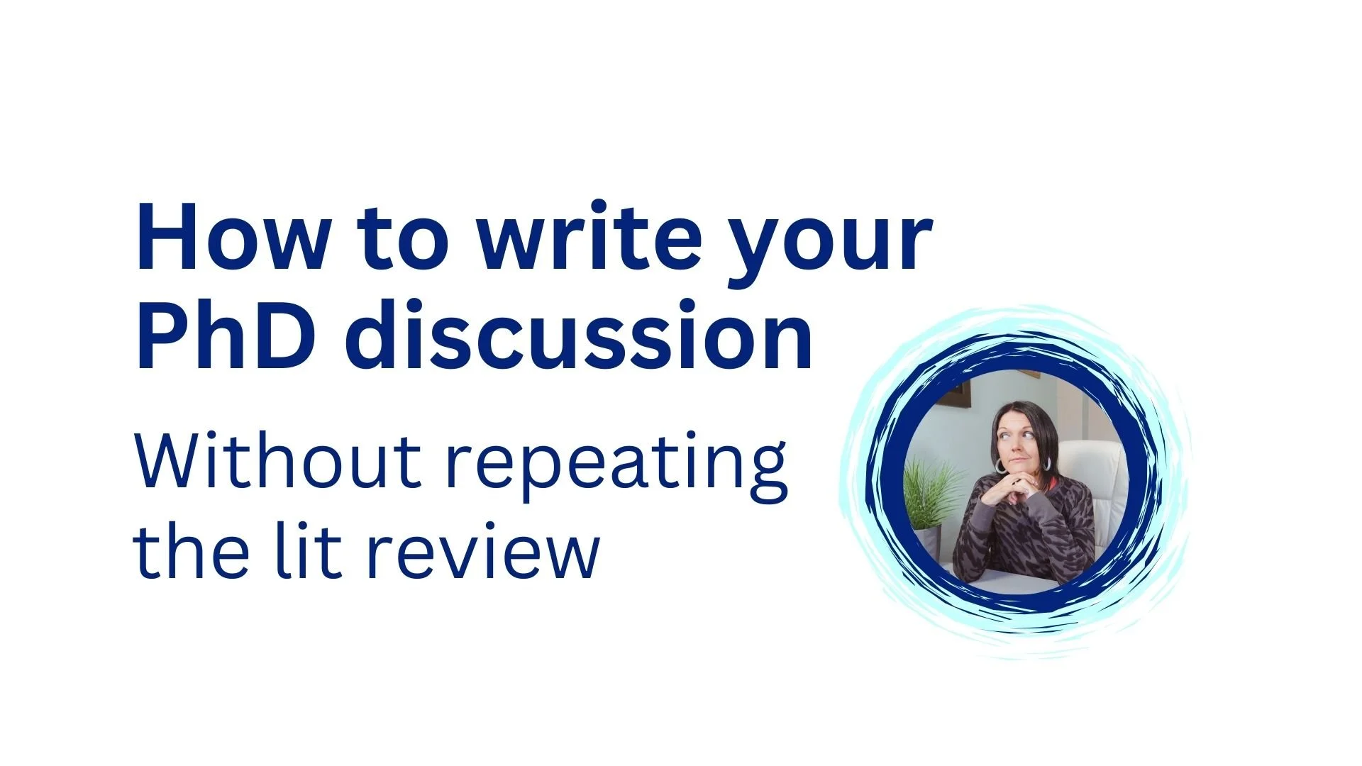 How to write the discussion chapter without repeating the literature review