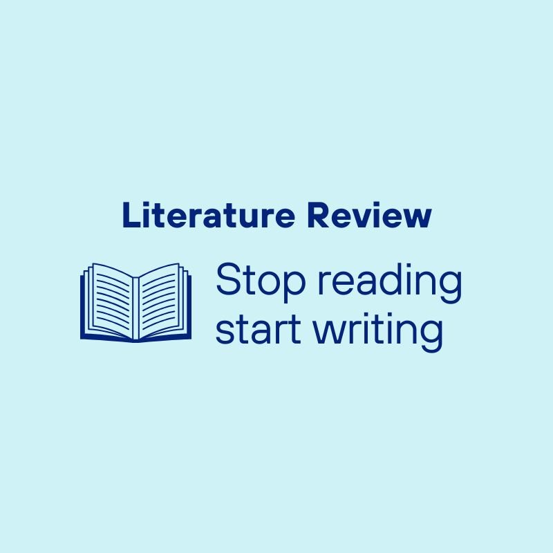 When to stop reading for your thematic literature review (and start writing)