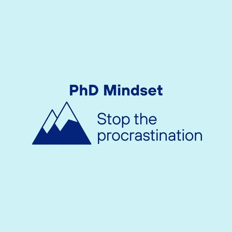 How to stop procrastinating over your PhD (without being too hard on yourself)