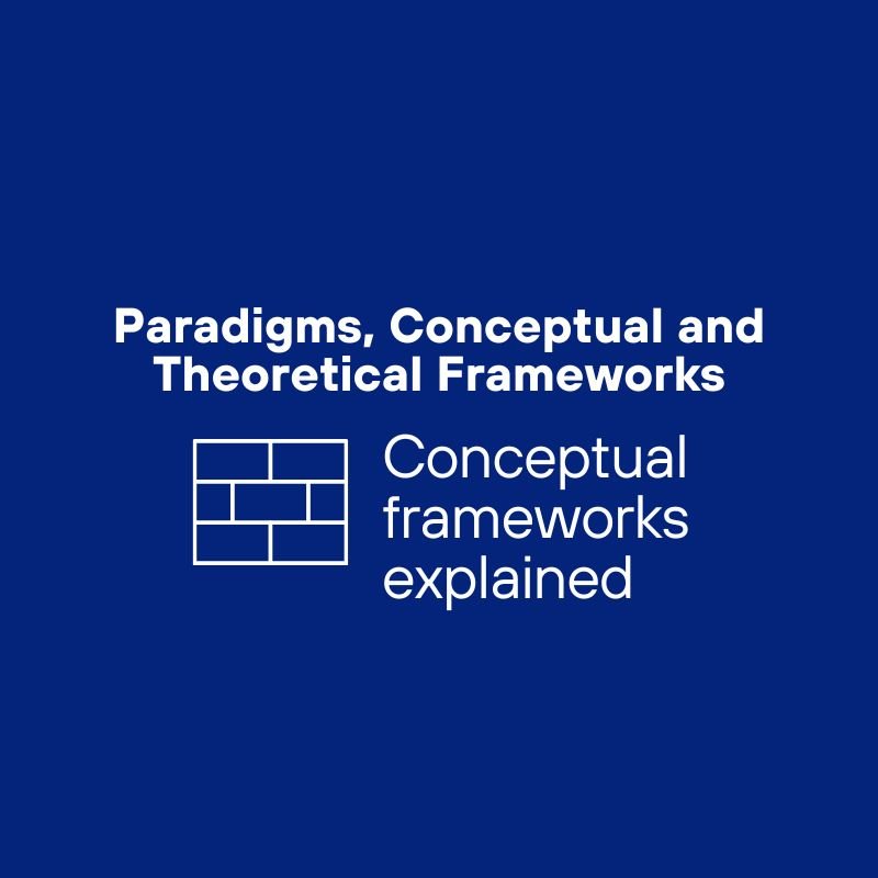 Conceptual frameworks in qualitative research