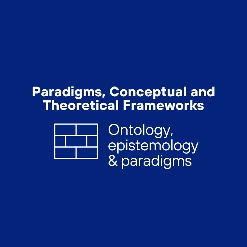 Ontology, epistemology, and paradigms - What are they, and how much should you write about them in your PhD thesis?