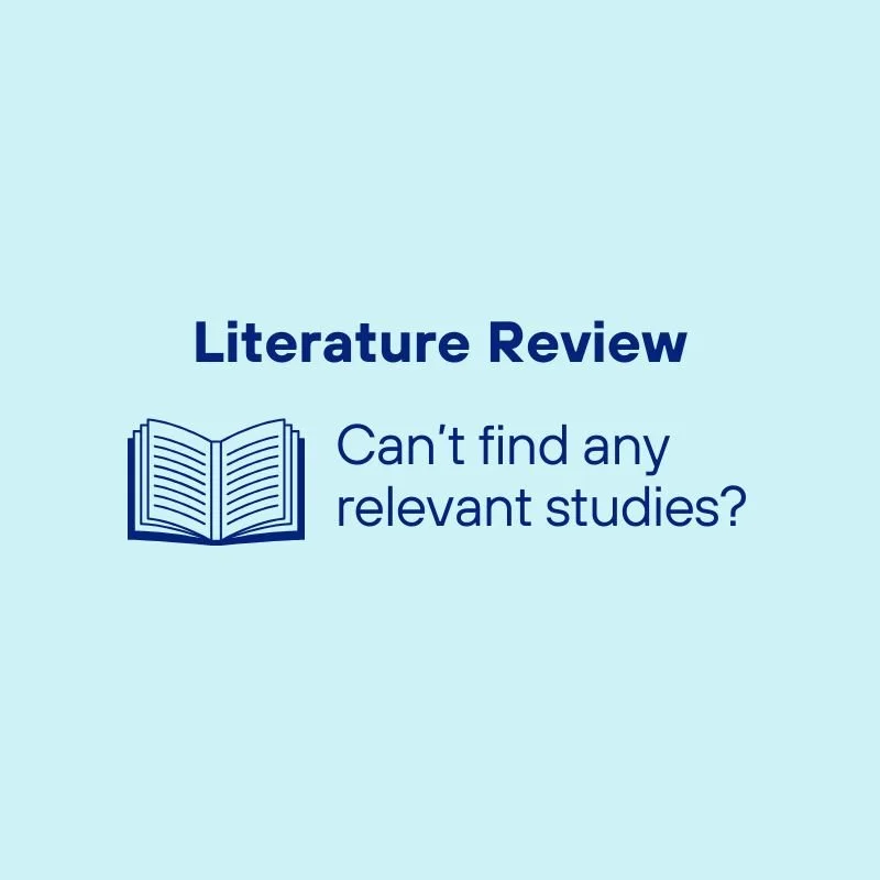 What to do when there is little or no literature on your qualitative research topic (thematic literature review guide)