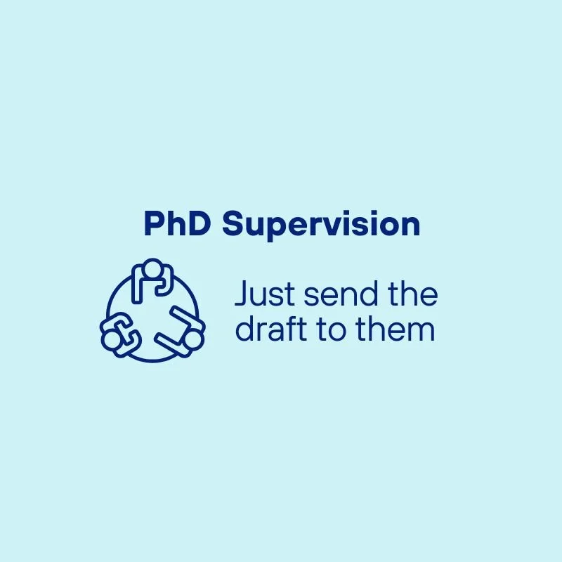 PhD Feedback Anxiety: How to send drafts to your supervisor without spiraling