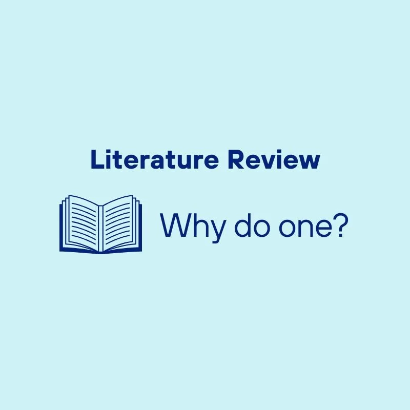 Why is a literature review so important in academic research?