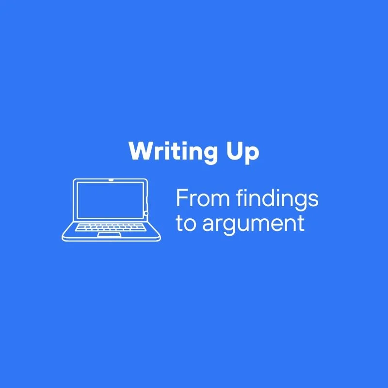 From findings to argument - writing a qualitative PhD discussion chapter