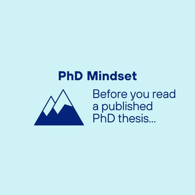 Read someone else's PhD thesis and now feel awful about yours?