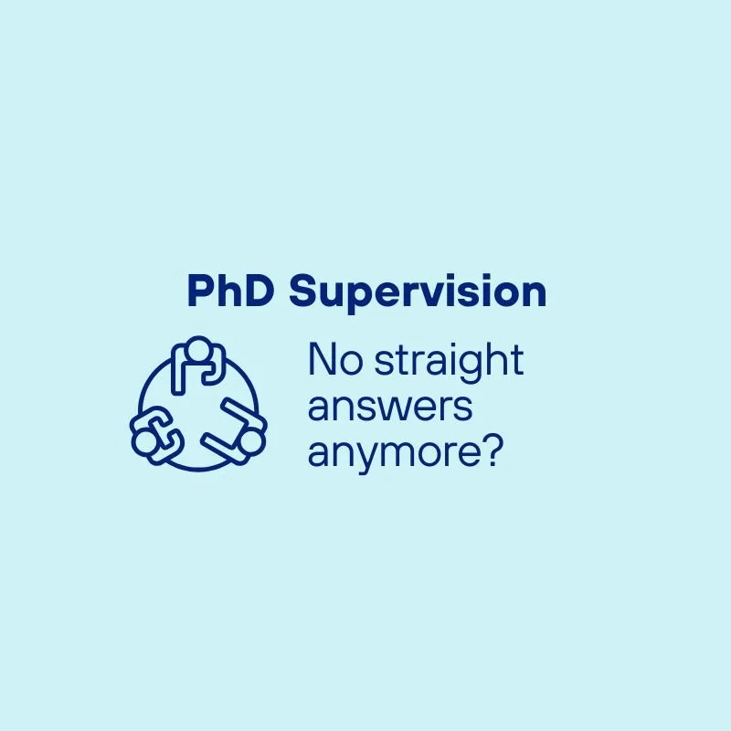 Why your supervisor never gives you a straight answer - and why that’s probably a good thing